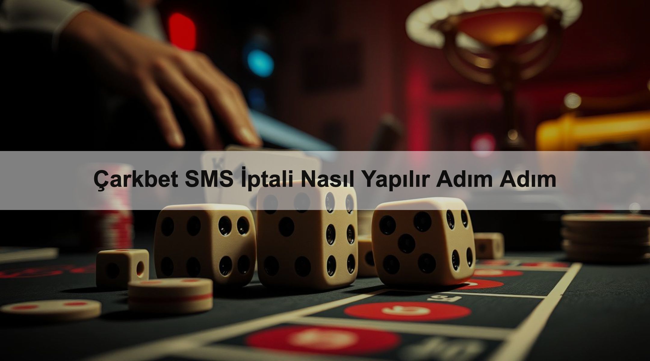 Çarkbet SMS İptali Nasıl Yapılır Adım Adım